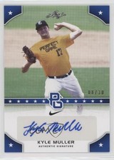 2015 Leaf Perfect Game National Showcase Blue 8/30 Kyle Muller #PG-KM2 Auto 0l9