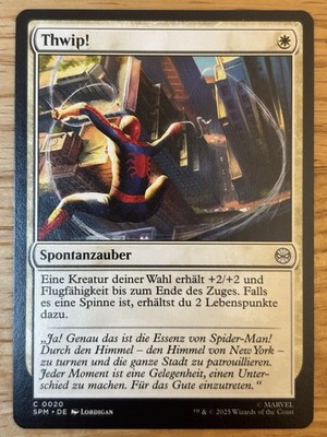MTG Marvels Spider Man Thwip! Nr.0020 Common Deutsch 2025