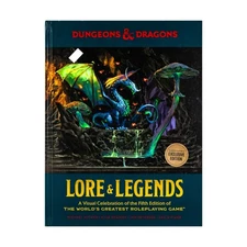 Ten Speed Dungeons & D  Lore & Legends - A Visual Celebration of the 5t VG+/NM