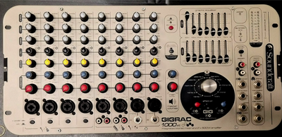 Soundcraft Gigrac 1000st 2x500W Powered Mixer 8 Channel FX Rack