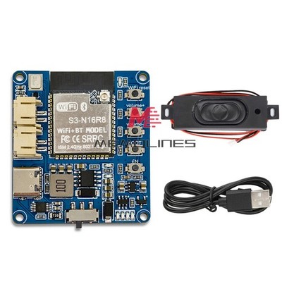 AI Artificial Intelligence ESP32-S3 Voice Chat Module MAX98357 USB-C For Xiaozhi