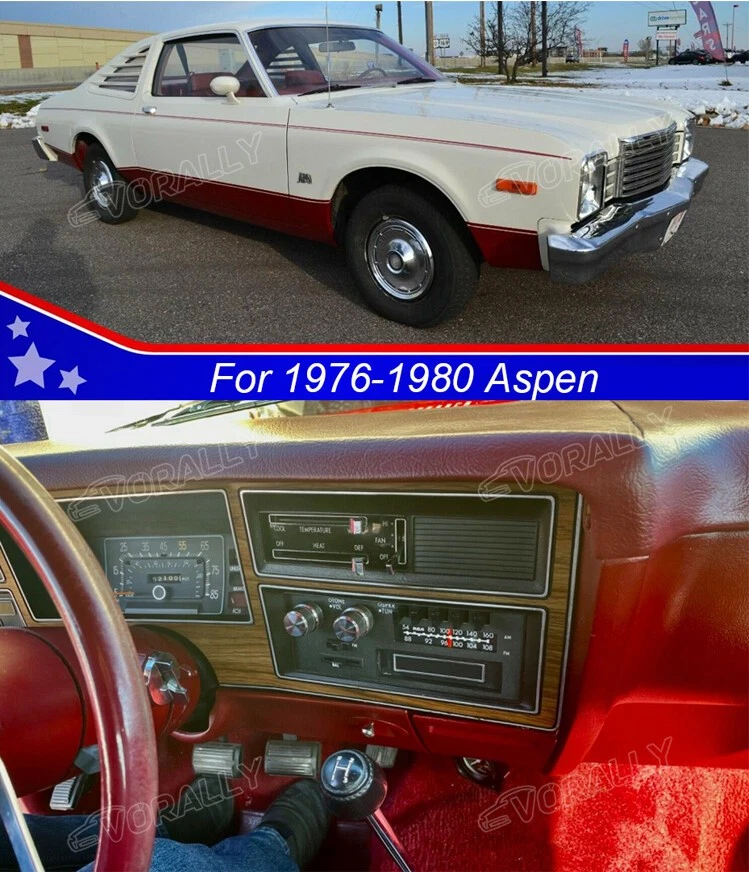 For 1976-1980 Dodge Aspen 6.86" Android 15 Carplay Car Radio GPS Navi WIFI BT FM Foto 2 de 4