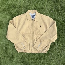 Ralph Lauren Harrington Zip Up Jacket Brand new without tags Beige Tan