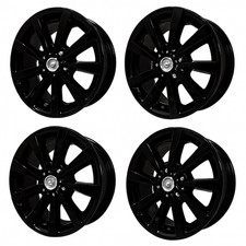 19" Infiniti Q60  Gloss Black Wheels Rims Factory OEM 73799 2018-2019 Set