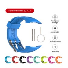 Braccialetto in silicone per Garmin Forerunner 10/15 per donna/uomo cinturino di ricambio