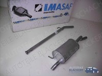 Imasaf Auspuffset Mittelrohr+Endtopf FüR Renault Wind 1.2 + 1.2 Tce 2010-