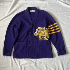 Number 1 American Vintage Letterman Cardigan