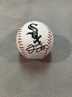 Frank Thomas Signed White Sox Logo Baseball JSA COA Autographed MLB HOF