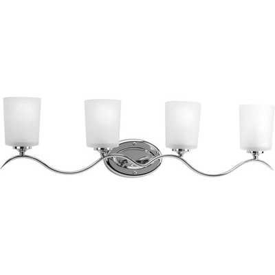 Progress Lighting P2021 Inspire 4 Light Bathroom Vanity Light - Chrome