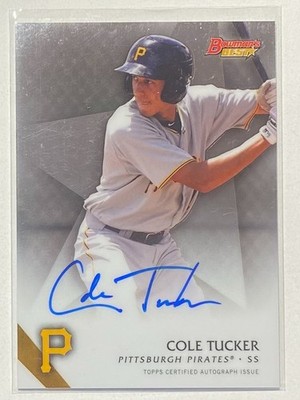 2015 Bowman's Best Best of 2015 Autographs Cole Tucker #B15-CT (RC)