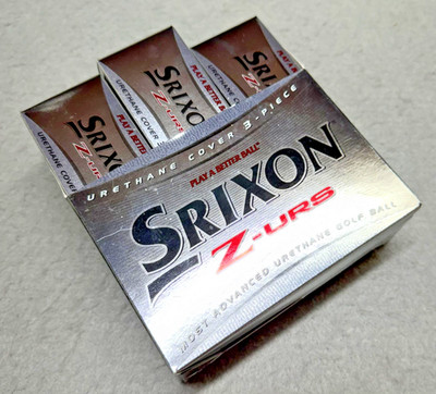 Srixon Z-URS Tour Preferred 3 Piece Urethane Golf Balls White 6 Pack Advanced