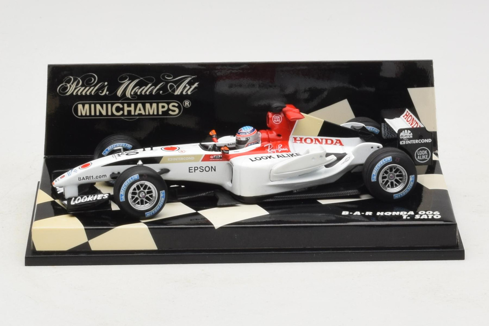 400040010 F1 BAR Honda T Sato 2006 Minichamps 1/43