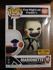 Funko Pop Five Nights At Freddy's Marionette Exclusive Vinyl Figure Damaged