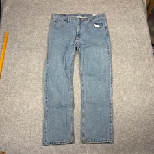 Wrangler Five Star Premium Denim Regular Fit Jeans Light Wash 36x30 1096FXVDB