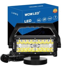 WFPOWER Portable LED Work Light with Magnetic Base, 120W Super Bright Waterpr...
