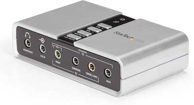 Startech.Com USB 2.0 Soundbox 7.1 Adapter - Externe USB Soundkarte Mit SPDIF Did