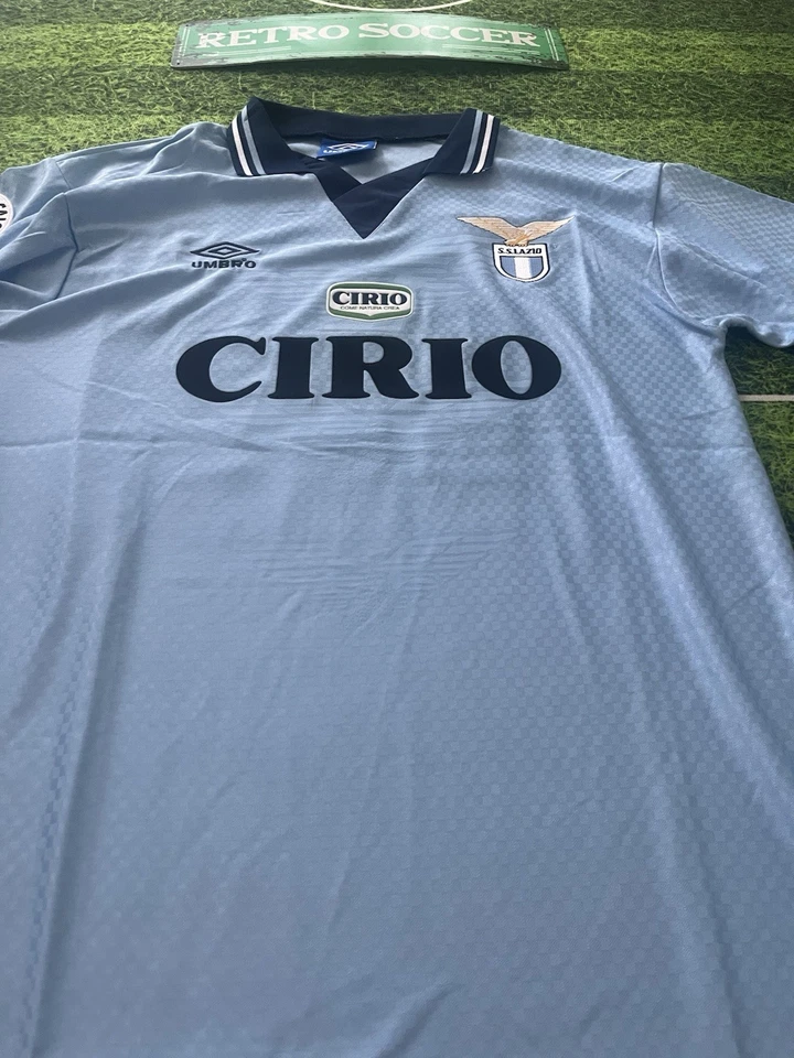 Camiseta deportiva retro Alessandro Nesta 96-97 Lazio Home. Foto 3 de 4
