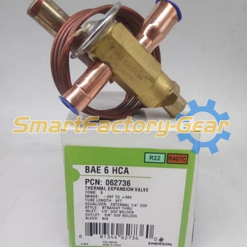 1PCS New Emerson BAE 6 HCA Thermal Expansion Valve#1pcs In Box BAE6HCA
