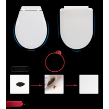 Soft Close and for Quick Release Toddler Toilet Seat Thickened for Comfort
