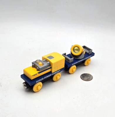 Thomas & Friends Wooden Railway Train Tank Engine Sodor Light Up Power Cars Lot