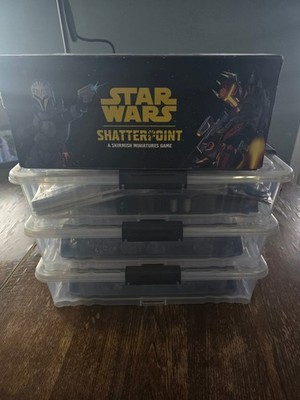 Shatterpoint Lot with Core Box, Expansions, and Holders. Used in Very Good Condi