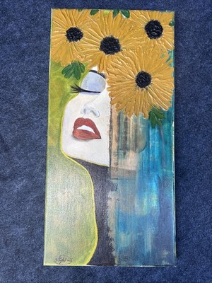 Mirage 20x10 Acrylic Painting Original Done By K.Davis 2025 Collection