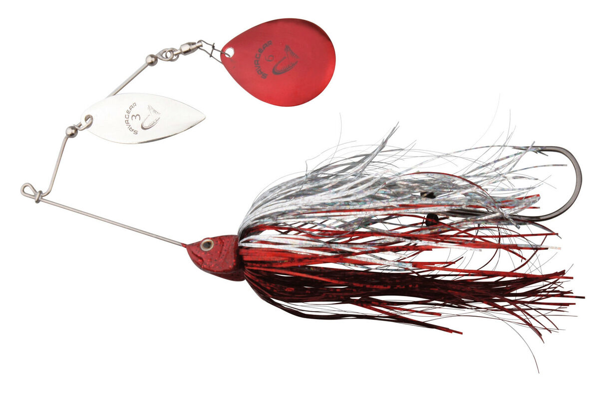 Savage Gear Da'Bush Spinnerbait 21g 32g 42g Bucktail Pike Herb Spinner Bait