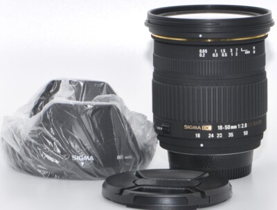 Sigma AF 18-50 mm f/2.8 EX DC Objektiv Lens für Nikon defekt *01