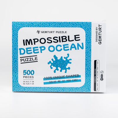 Gemturt Impossible - Unique Jigsaw Puzzle - Transparent Acrylic 240 Pieces No...