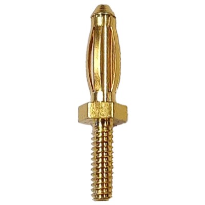 ANTON BAUER BANANA PIN MALE GOLD MOUNT 67150008 SET OF 8