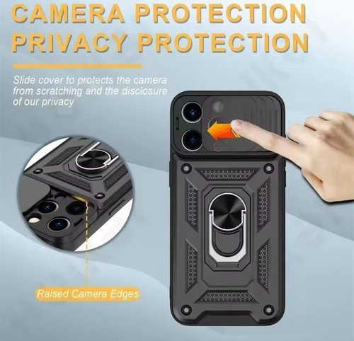 Shockproof Armor Magnetic Ring Holder Case For iphone 14 ,14 Pro Max,14+,14 Pro - Picture 6 of 24