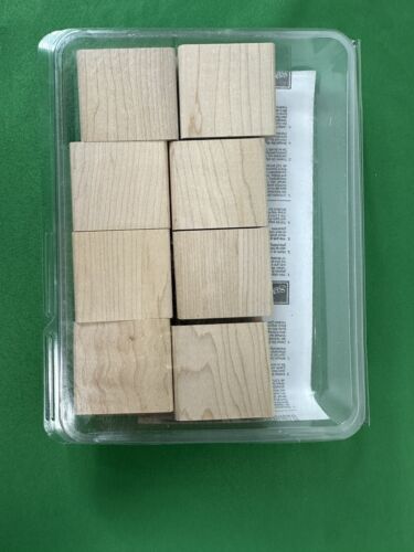 Juego de 8 estampillas de madera de goma para estampar pequeñas capas cometa-pez-dama insecto-flor - Imagen 4 de 5