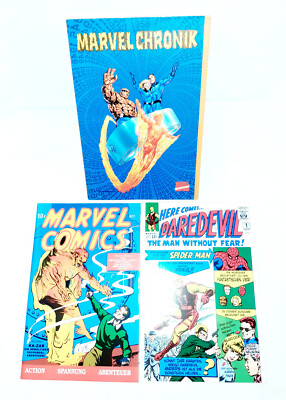 Marvel-Chronik Mappe, 2 Hefte, DAREDEVIL 1, Marvel Comics 1, Panini, 1999, Z1-2
