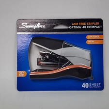Swingline Optima 40 Compact Stapler Half Strip 40-Sheet Capacity New In Box