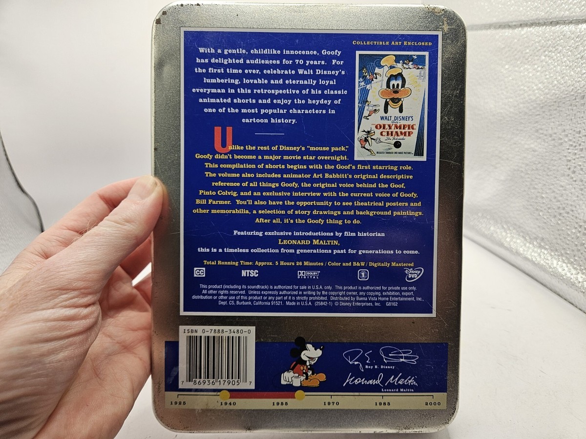 WALT DISNEY TREASURES Complete Goofy 1940-1960 DVD 2-Disc SET In