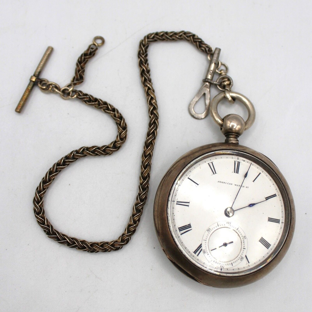 Antique American Pocket Watch 1857 Grade PS Bartlett 18s 11j Coin
