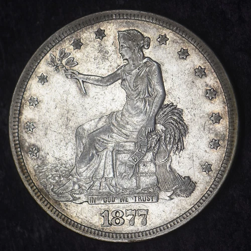 1877-S Trade Dollar 420 Grains .900 Fine Silver $1 - COINGIANTS -