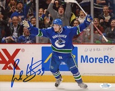 Vancouver Canucks Bo Horvat Signed Autographed 8x10 NHL Photo ACOA #44