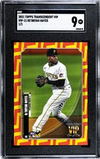 2021 Topps Transcendent Collection Ke'Bryan Hayes VIP-11 Rookie True 1/1 SGC 9
