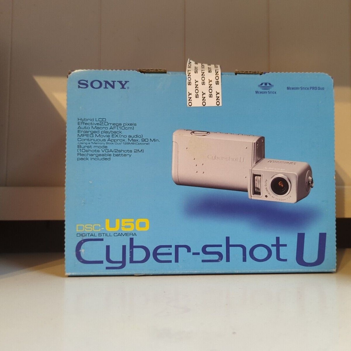 Mint Condition Sony Cybershot DSC-U50 2MP - Silver - Never Mint Condition Sony Cybershot DSC-U50 2MP - Silver - Never