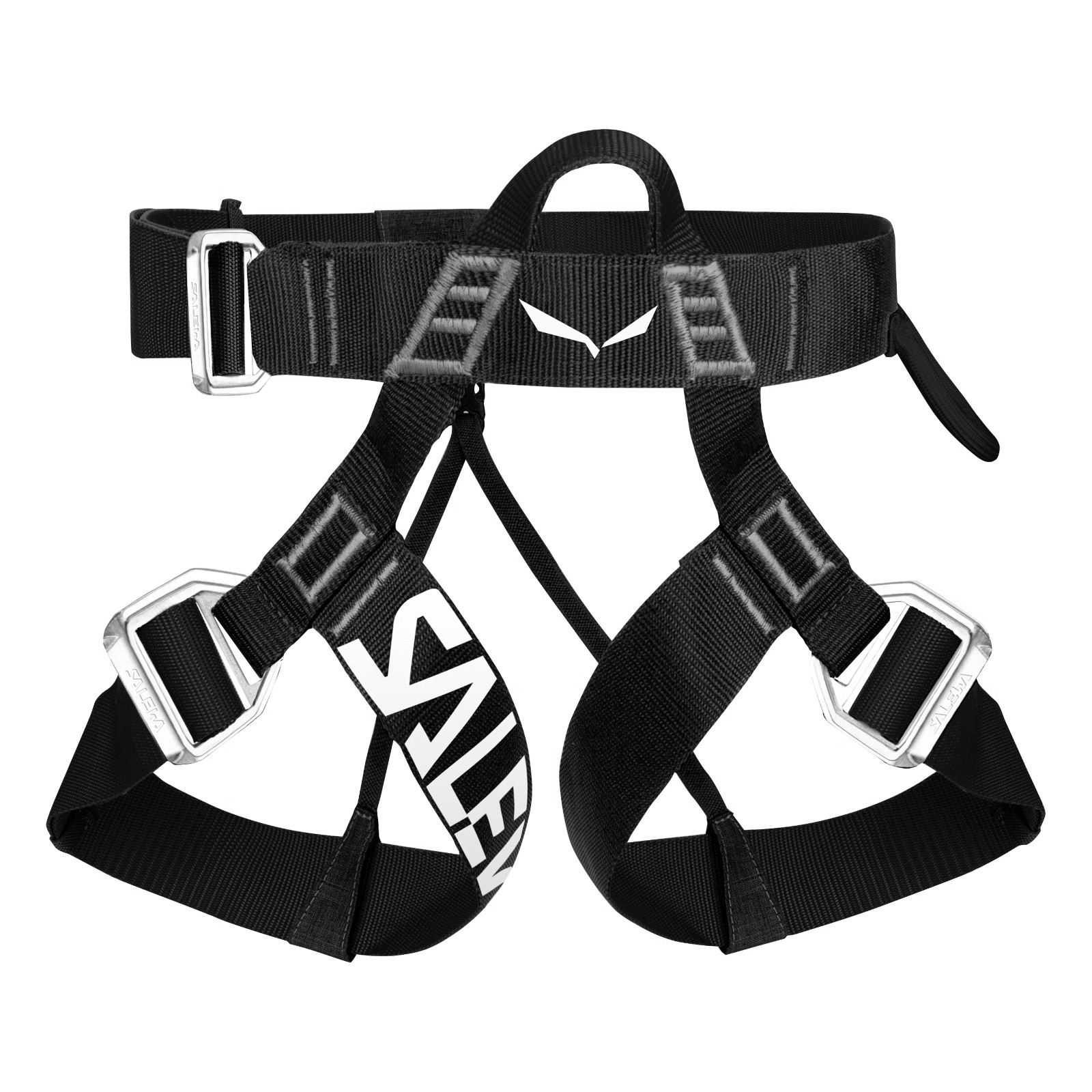 Arnés de escalada Salewa Via Ferrata Evo negro talla única M-XXXL