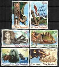 New Zealand Stamp 1413-1418  - Explorers