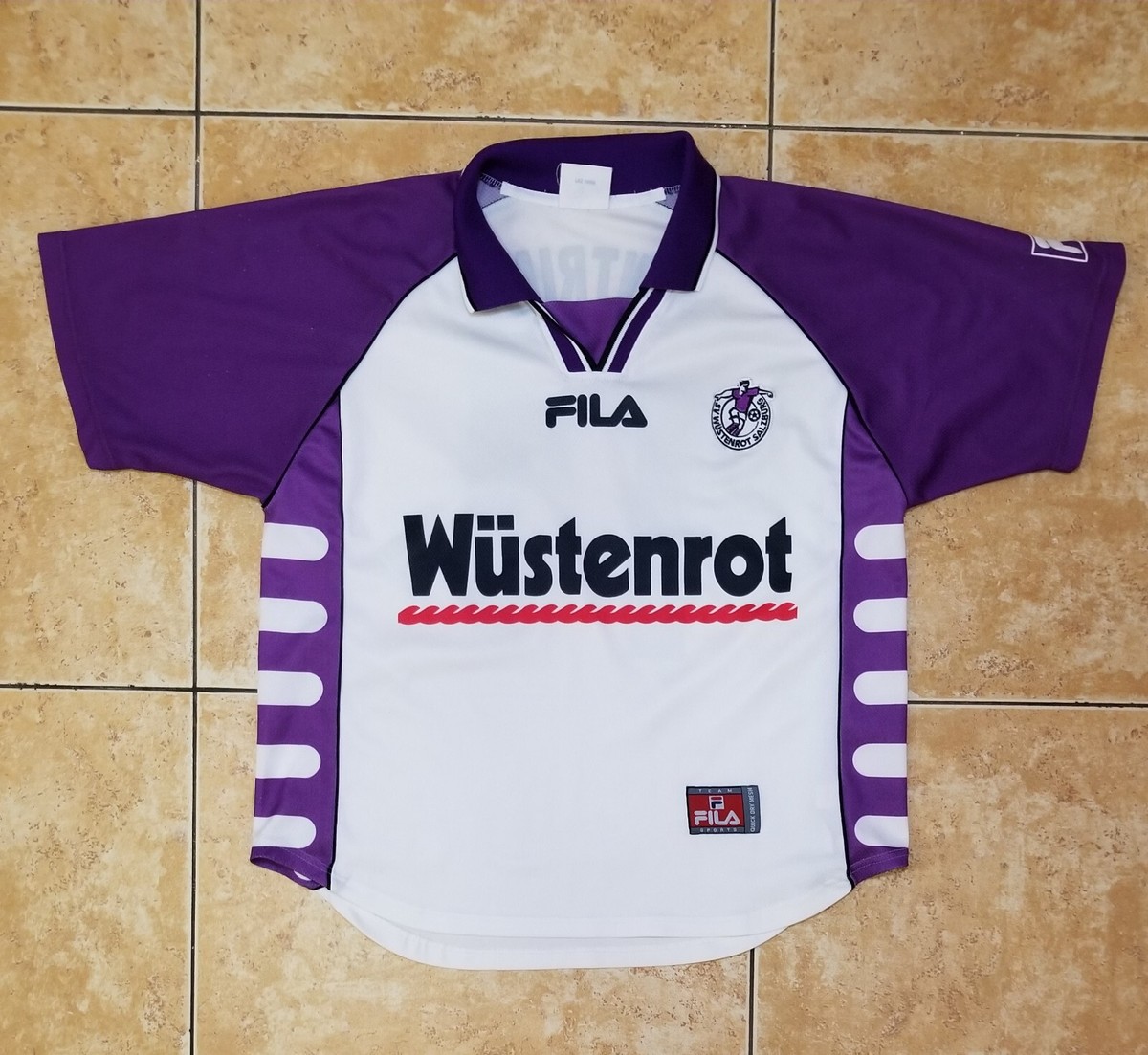 WÜSTENROT SALZBURG 2000-2001 #11 KONTRINER SHIRT JERSEY FILA Youth