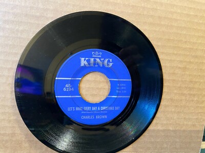 CHARLES BROWN - Merry Christmas Baby/ Let's Make Every Day -1968 45rpm 