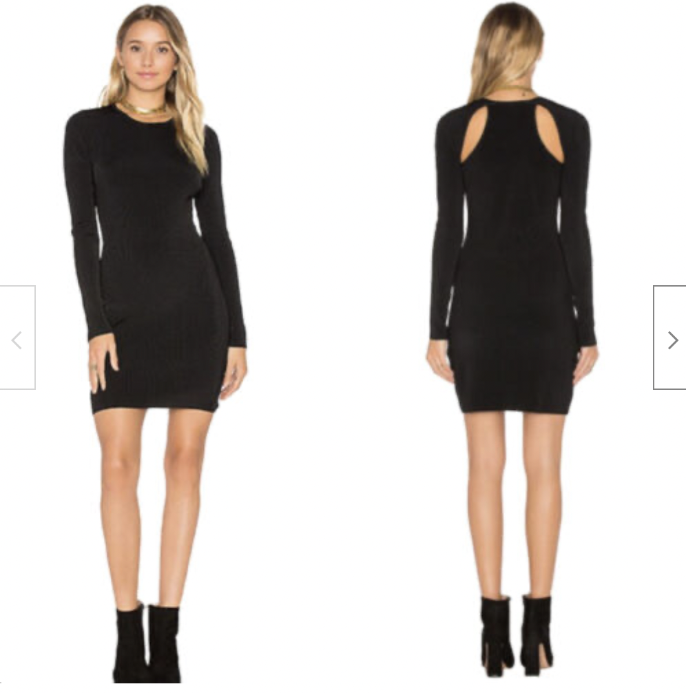 black elizabeth knit dress Tuckernuck HYACINTH HOUSE Cream & Black Elizabeth Knit Dress 7