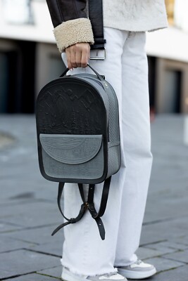 Leather women Backpack, Personalized leather Backpack, Leather Rucksack