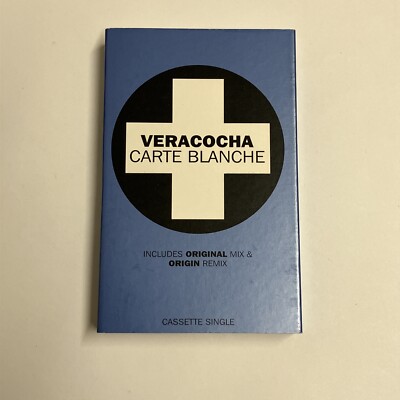 Veracocha - Carte Blanche - Positiva Cassette 1999 UK - TCTIV-110