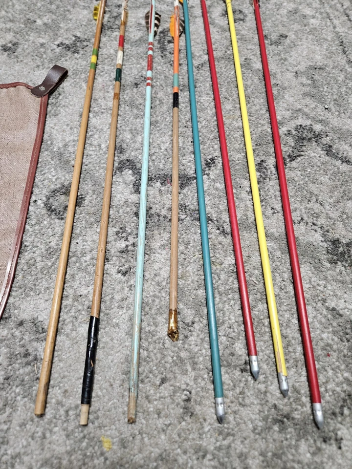 Juego de tiro con arco campeón arco arco largo Ben Pearson 446 60" principios de los 60 Pine Bluff, Arkansas Foto 4 de 4