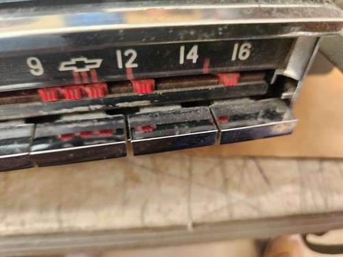 1956 Chevy Wonderbar Radio & Power Supply Pack Used Original for parts - Picture 4 of 23