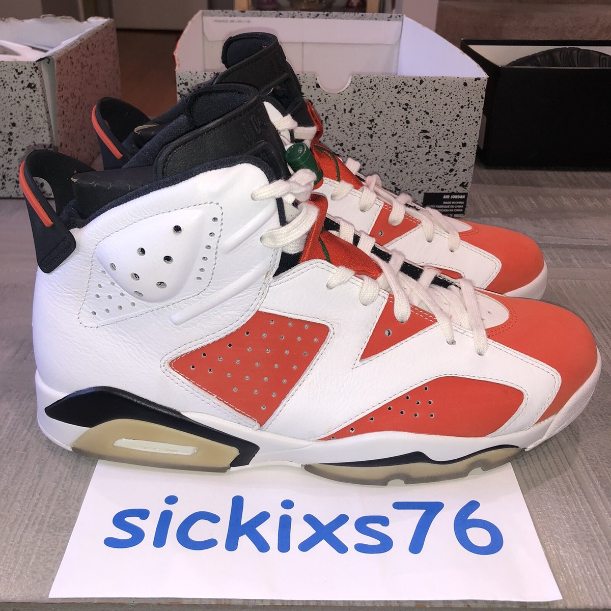jordan 6 gatorade size 10.5